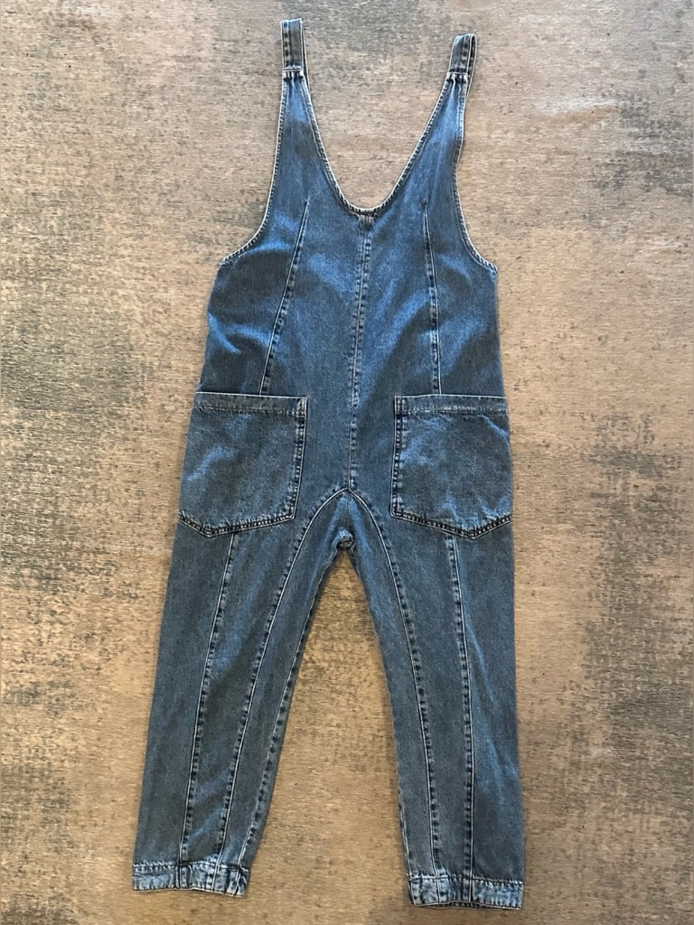 We the Free by Free people high roller denim blue jumpsuit / EUC, no flaws! - Picture 16 of 16